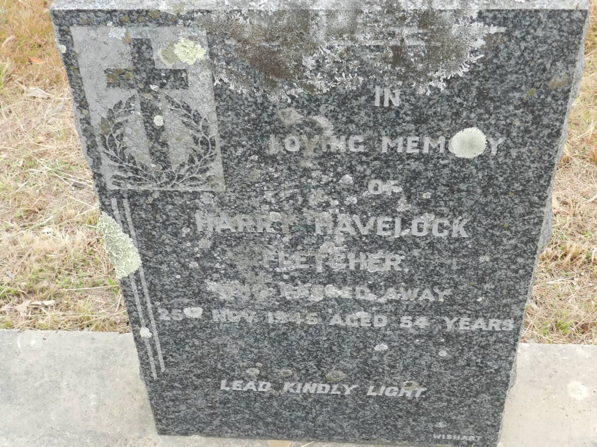 FLETCHER Harry Havelock -1945 