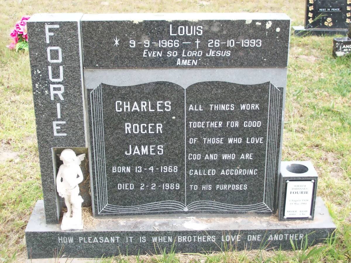 FOURIE Louis 1966-1993 :: FOURIE Charles Roger James 1968-1989 