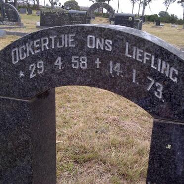 GOOSEN Ockertjie 1958-1973