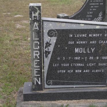 HALGREEN Molly 1912-1986
