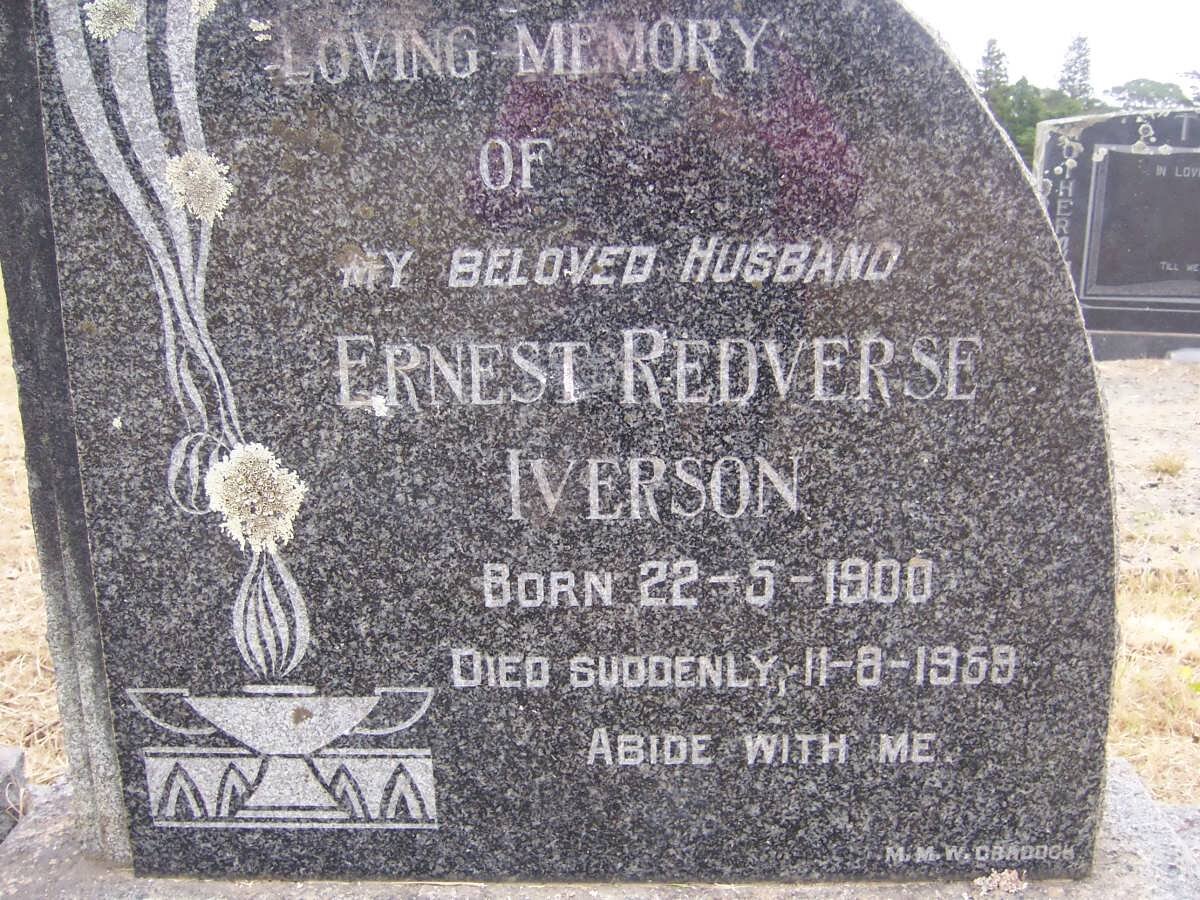 IVERSON Ernest Redverse 1900-1959