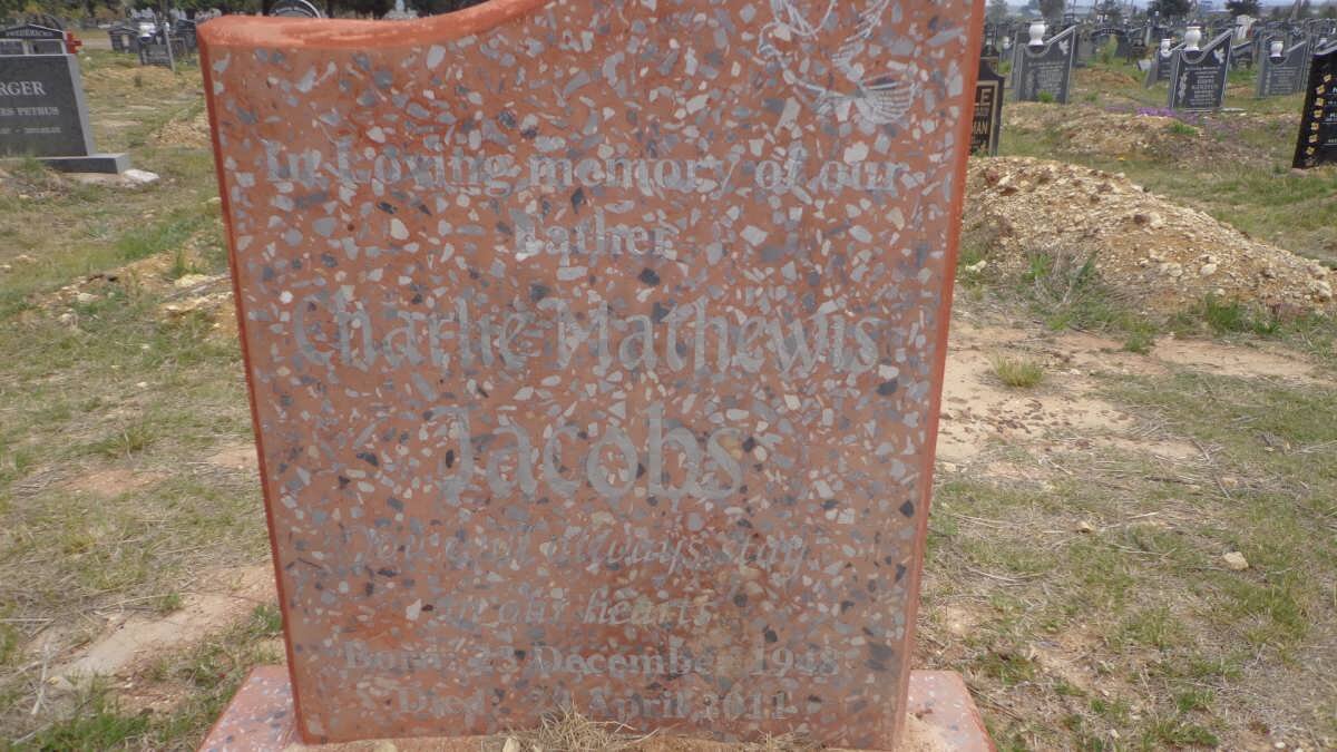 JACOBS Charlie Mathewis 1948-2011