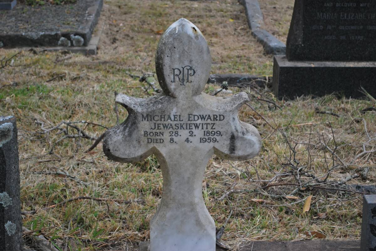 JEWASKIEWITZ Michael Edward 1899-1959