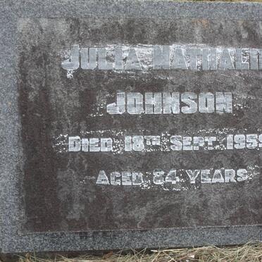 JOHNSON Julia Nathalie -1959