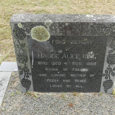 KING Maud Alice -1969 