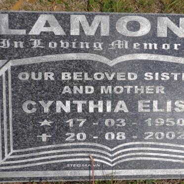 LAMONT Cynthia Elise 1950-2002