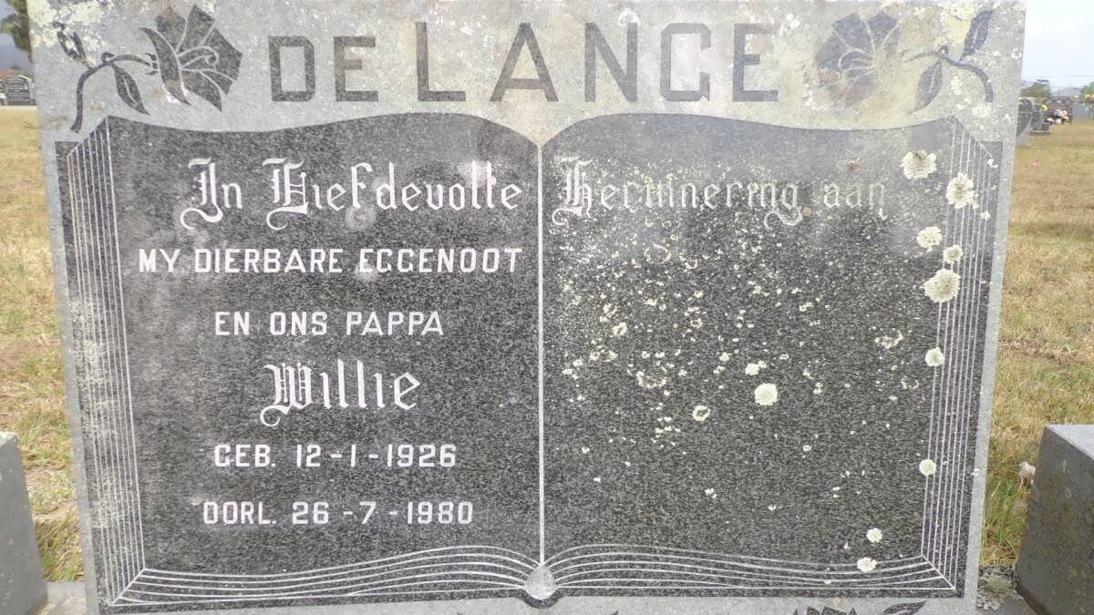 LANGE Willie, de 1926-1980