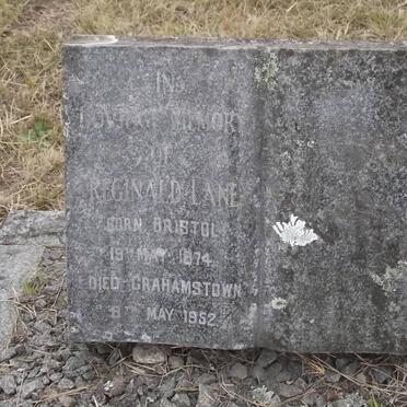 LANE Reginald 1874-1952