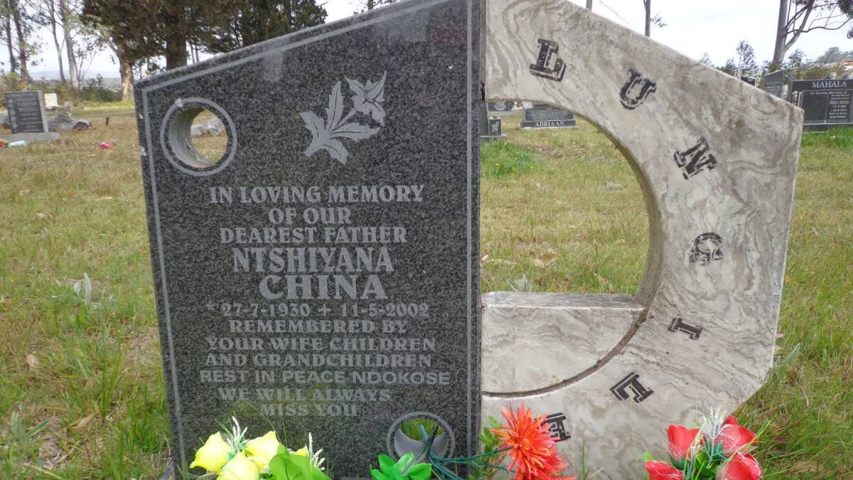 LUNGILE Ntshiyana China 1930-2002