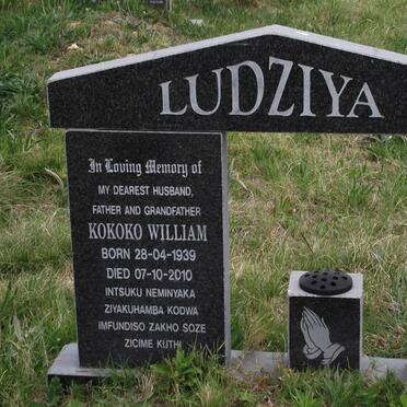LUDZIYA Kokoko William 1939-2010