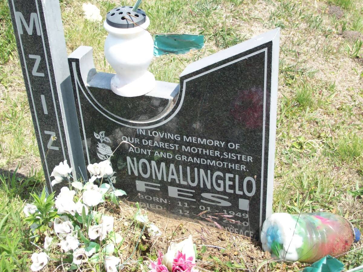 MZIZI Nomalungelo Fesi 1949-2010