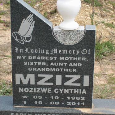 MZIZI Nozizwe Cynthia 1962-2011