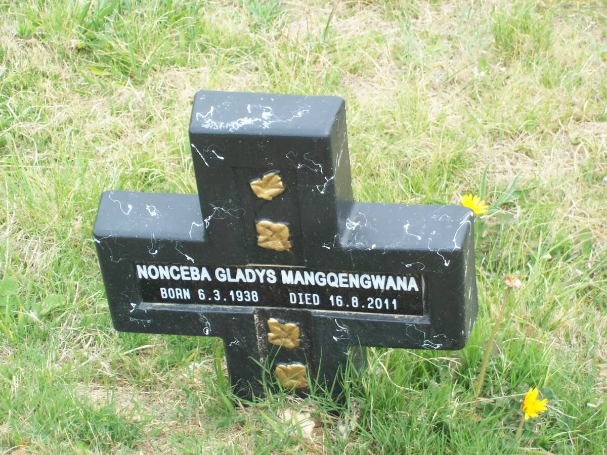 MANGQENGWANA Nonceba Gladys 1938-2011