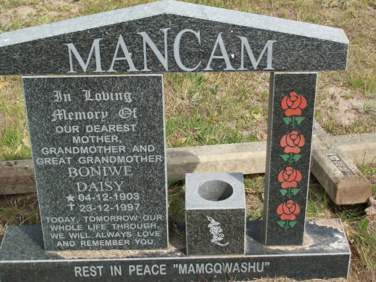 MANCAM Boniwe Daisy 1903-1997