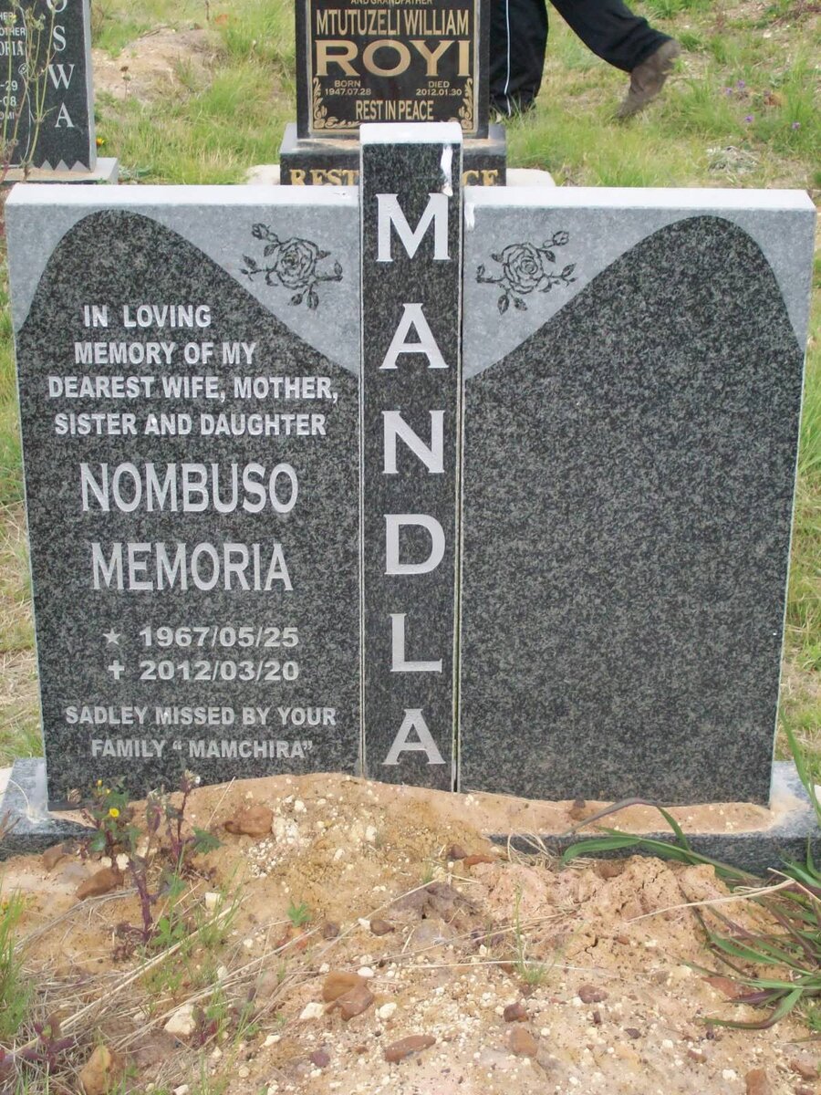 MANDLA Nonbuso Memoria 1967-2012
