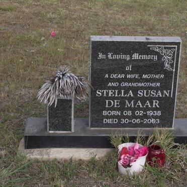 MAAR Stella Susan, de 1938-2003
