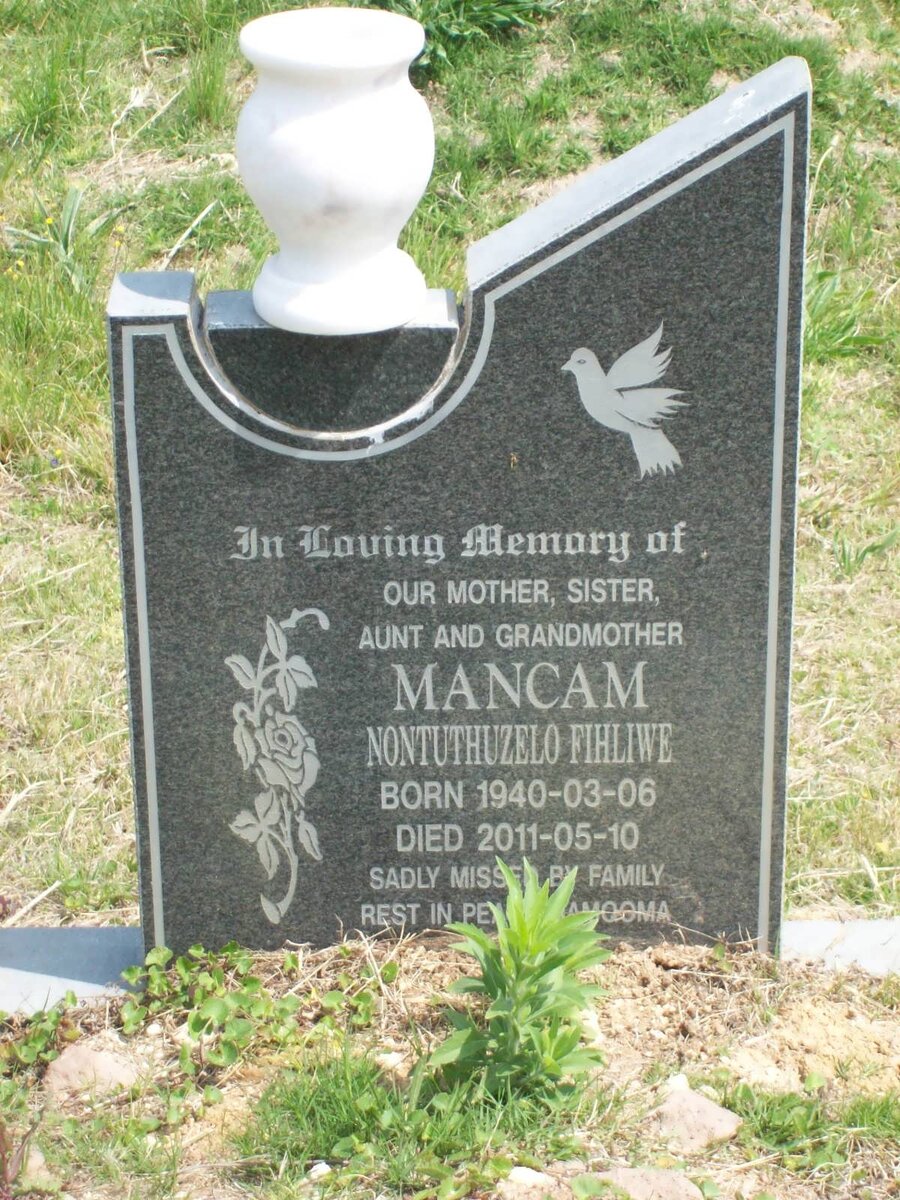 MANCAM Nontuthuzelo Fihliwe 1940-2011