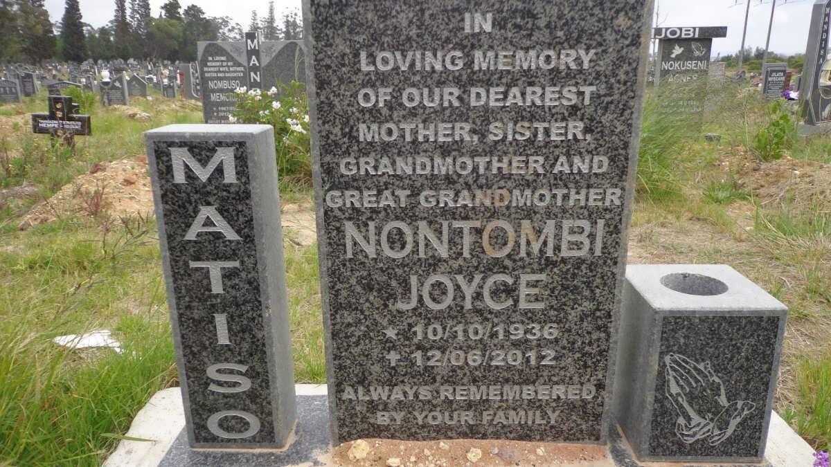 MATISO Nontombi Joyce 1936-2012
