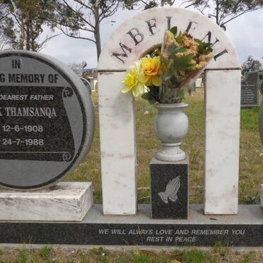 MBELENI Jack Thamsanqa 1908-1988 &amp; Jane Nodabephi 1923-2002