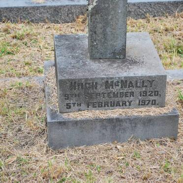 McNALLY Hugh 1920-1970