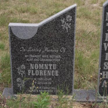 MTHWISHA Nomntu Florence 1952-2012