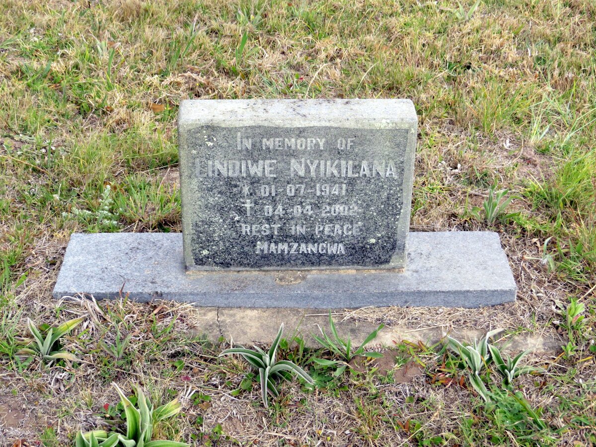 NYIKILANA Lindiwe 1941-2002