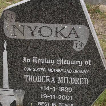 NYOKA Thobeka Mildred 1929-2001