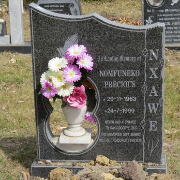 NXAWE Nomfuneko Precious 1963-1999