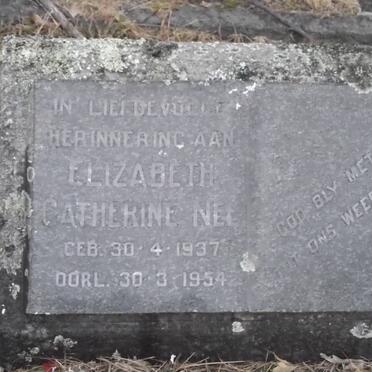 NEL Elizabeth Catherine 1937-1954