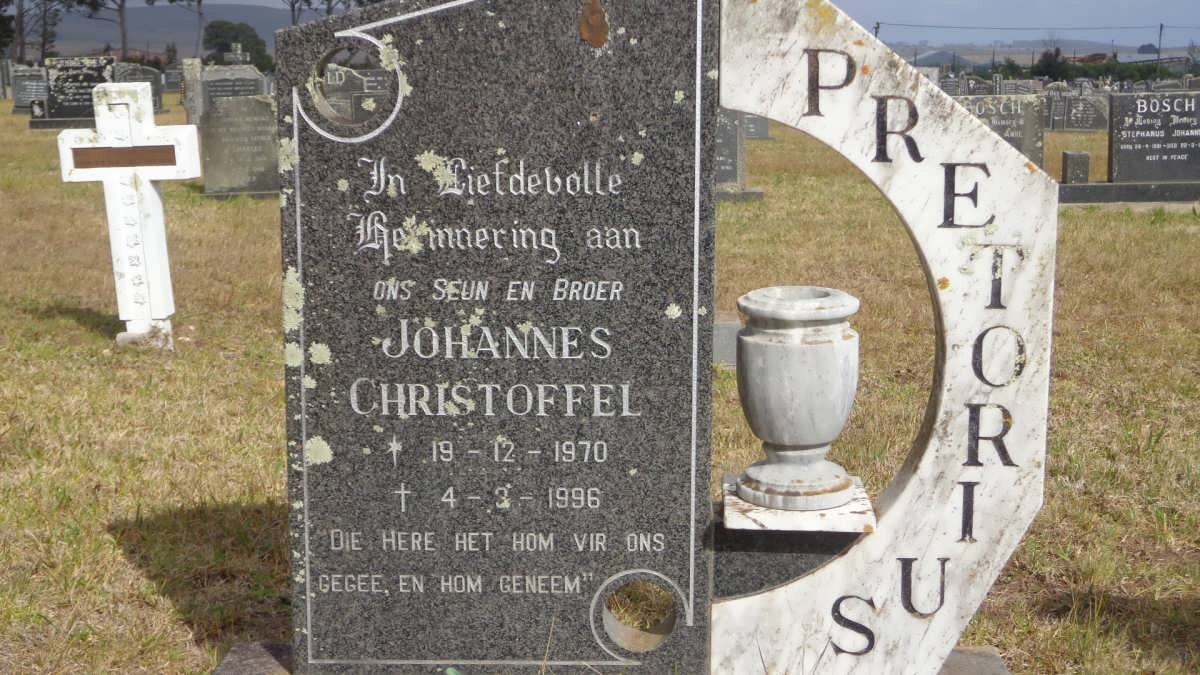 PRETORIUS Johannes Christoffel 1970-1996
