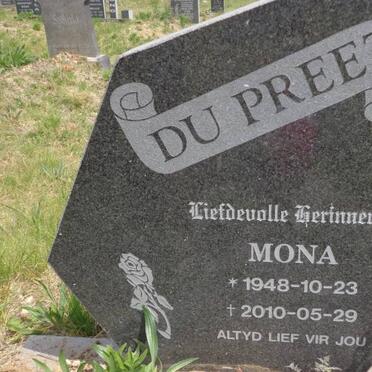 PREEZ Mona, du 1948-2010