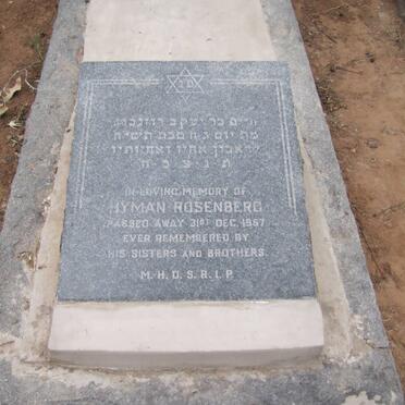 ROSENBERG Hyman -1957