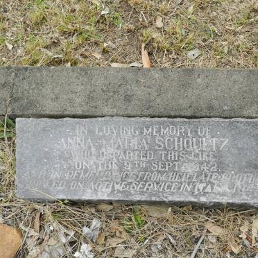 SCHOULTZ Anna Maria -1942