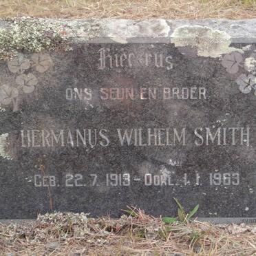 SMITH Hermanus Wilhelm 1913-1963