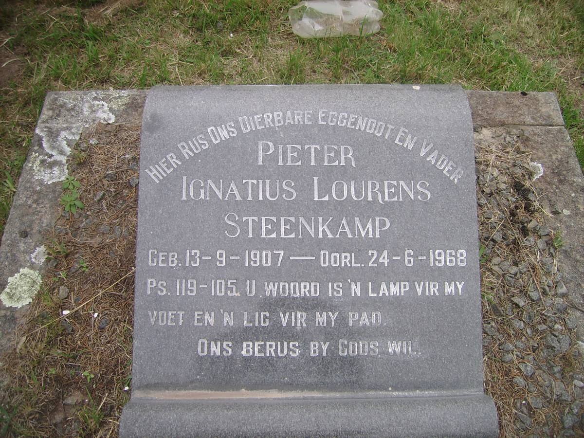 STEENKAMP Pieter Ignatius Lourens 1907-1968