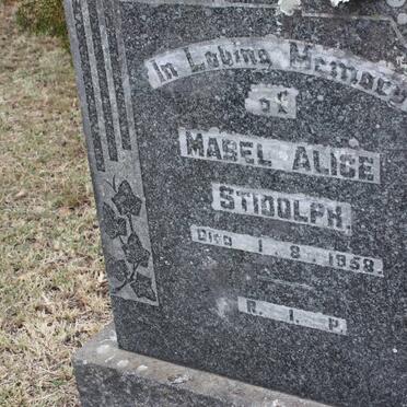 STIDOLPH Mabel Alice -1958