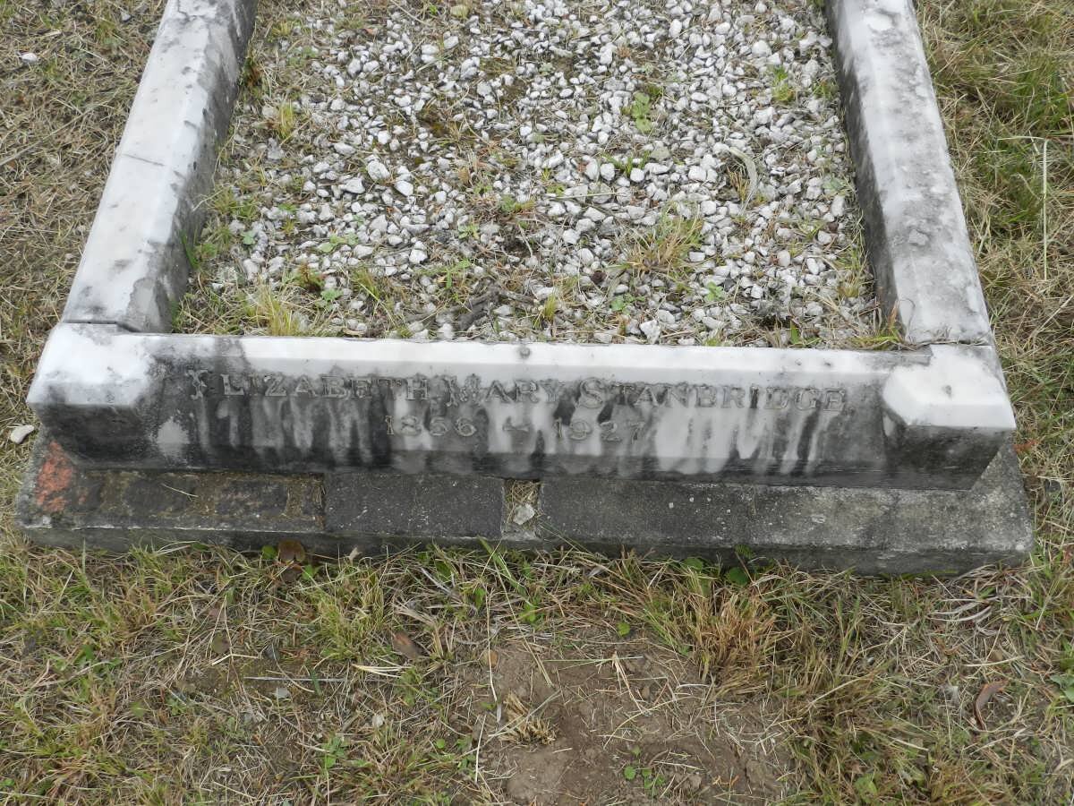 STANBRIDGE Elizabeth Mary 1856-1927