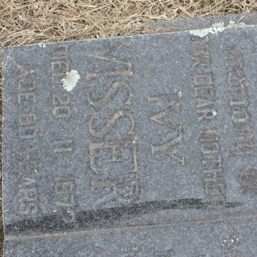 VISSER Wilhelm Francois 1893-1971 &amp; Ivy -1972