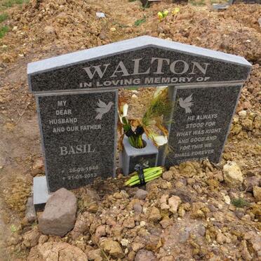 WALTON Basil 1946-2013