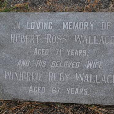 WALLACE Hubert Ross &amp; Winifred Ruby