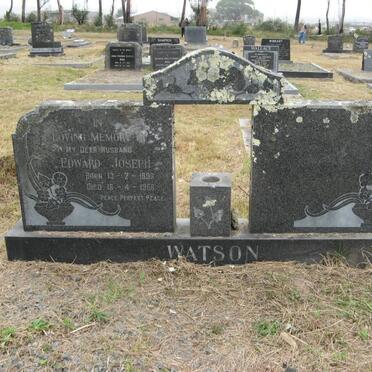 WATSON Edward Joseph 1899-1966