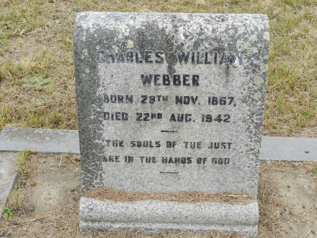WEBBER Charles William 1867-1942