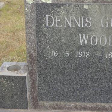 WOOD Dennis Gordon 1918-1991