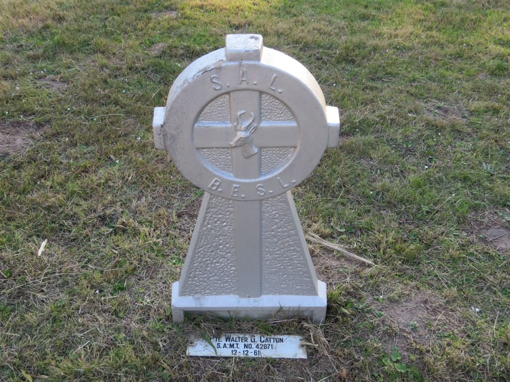 CATTON Walter G. -1961