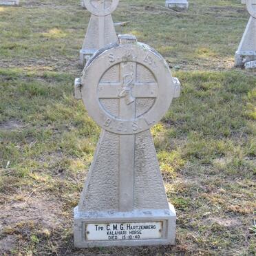 HARTZENBERG C.M.G. -1940