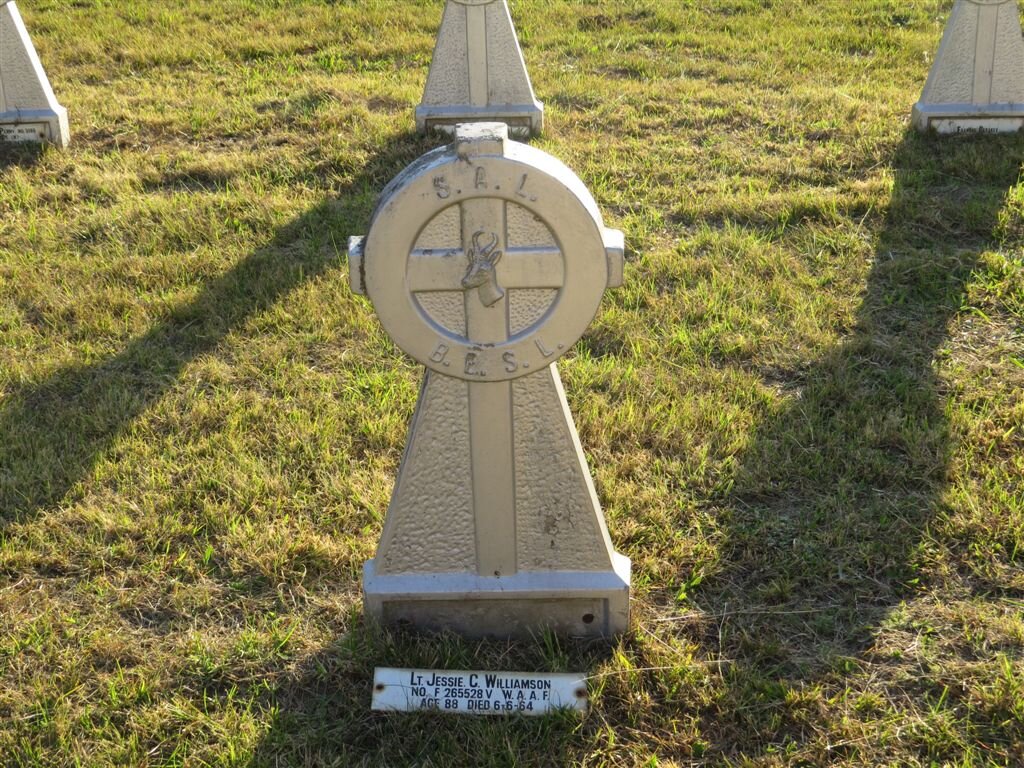 WILLIAMSON Jessie C. -1964