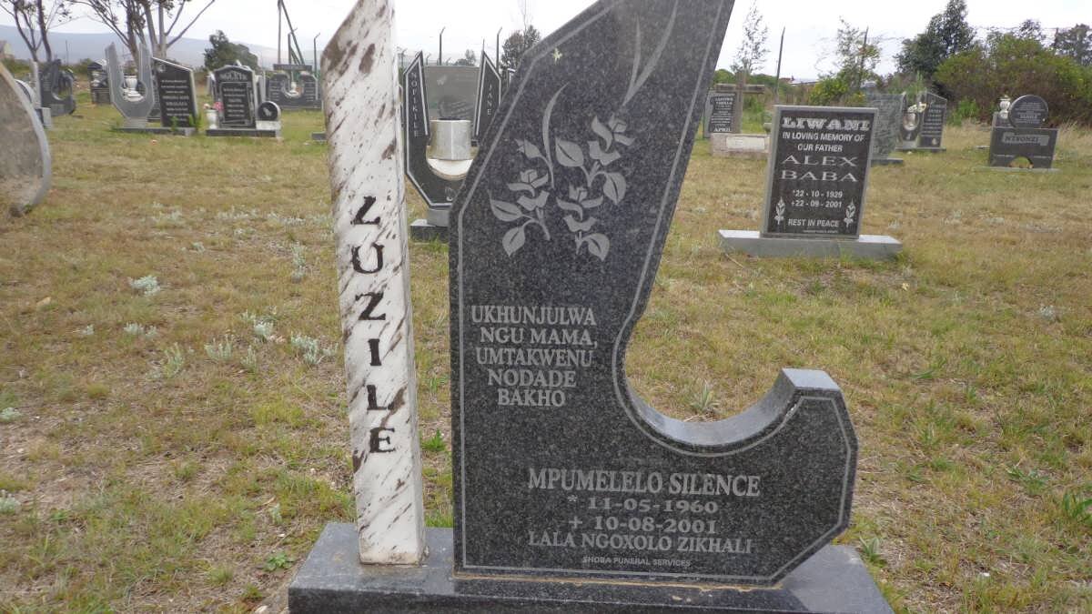 ZUZILE Mpumelelo Silence 1960-2001