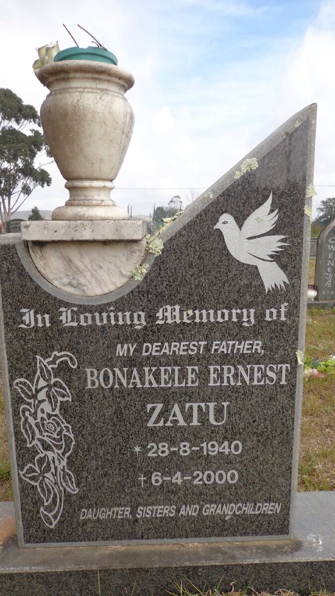 ZATU Bonakele Ernest 1940-2000