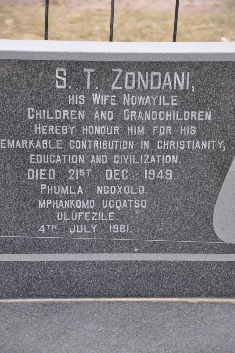 ZONDANI S.T. -1949 