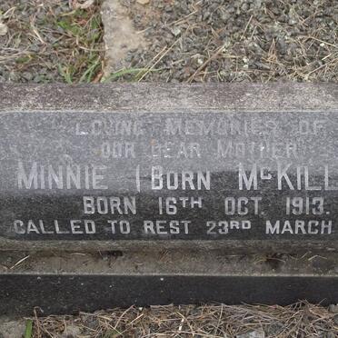 ? Minnie nee McKILLEN 1913-1978